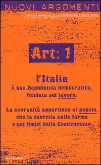 Nuovi argomenti. Vol. 34: Art: 1