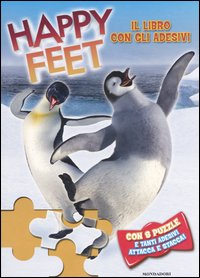 Happy feet. Il libro con gli adesivi e con 8 puzzle