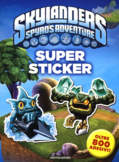 Skylanders. Spyro's adventure. Super sticker. Con adesivi