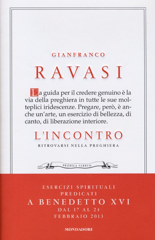 L'incontro. Ritrovarsi nella preghiera