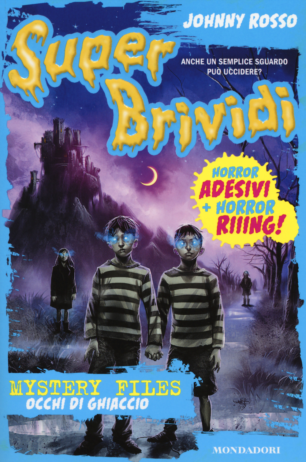 Occhi di ghiaccio. Mystery Files. Con adesivi