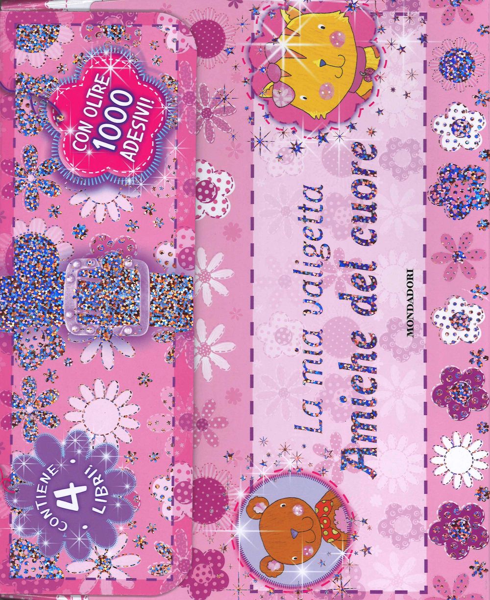 Amiche del cuore. La mia valigetta. Con adesivi