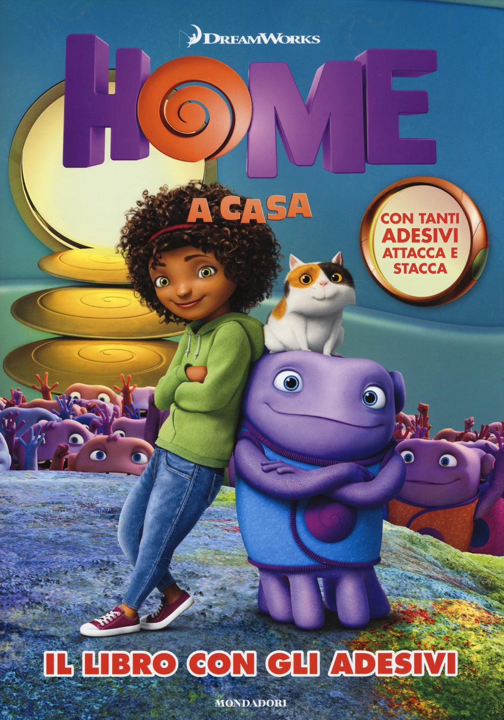 Home. A casa. Il libro con gli adesivi