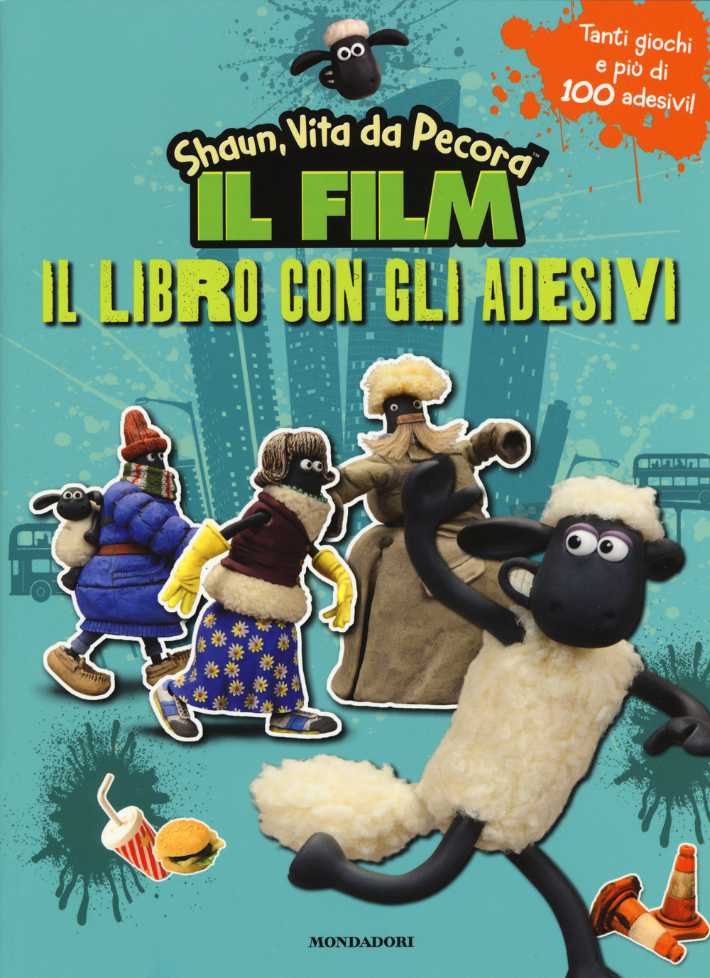 Shaun, vita da pecora. Il libro con gli adesivi