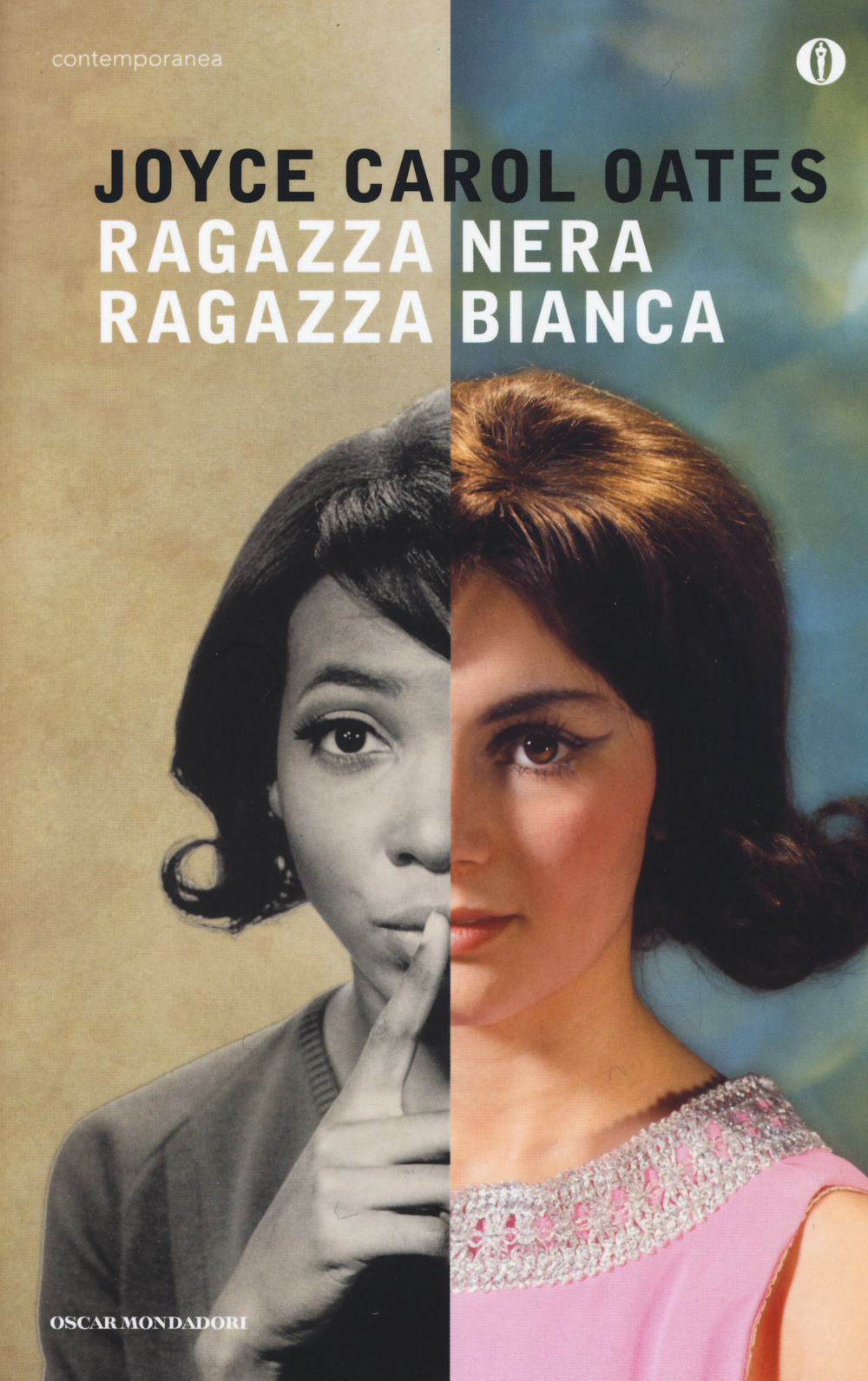 Ragazza nera ragazza bianca