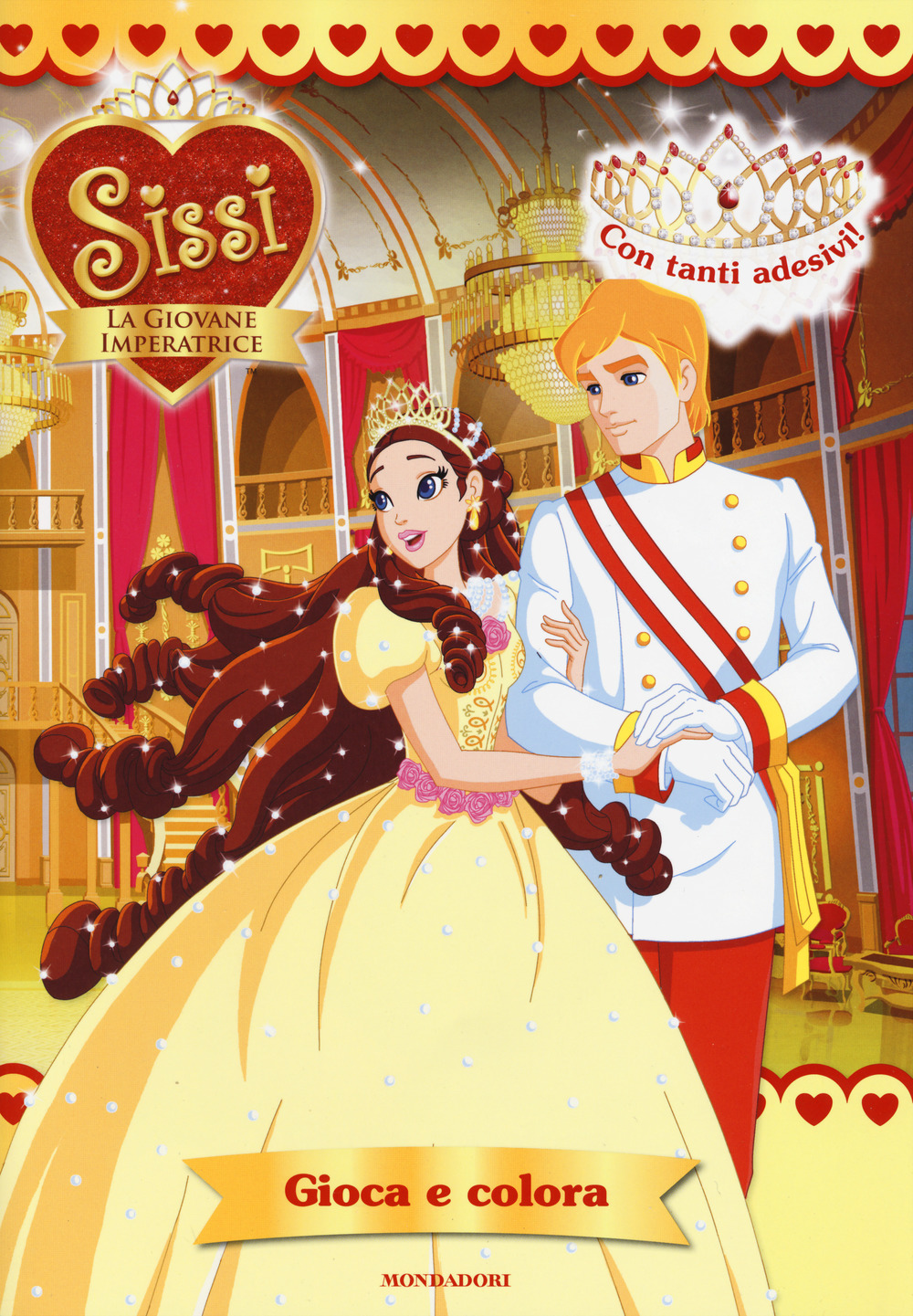 Sissi, la giovane imperatrice. Gioca e colora