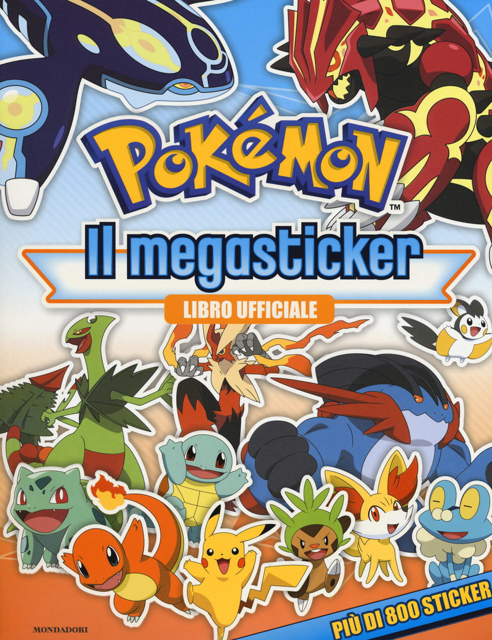 Pokémon. Il megastickers. Con adesivi