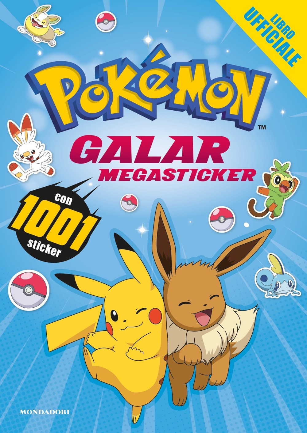 Pokémon. Galar megasticker. Con 1001 sticker