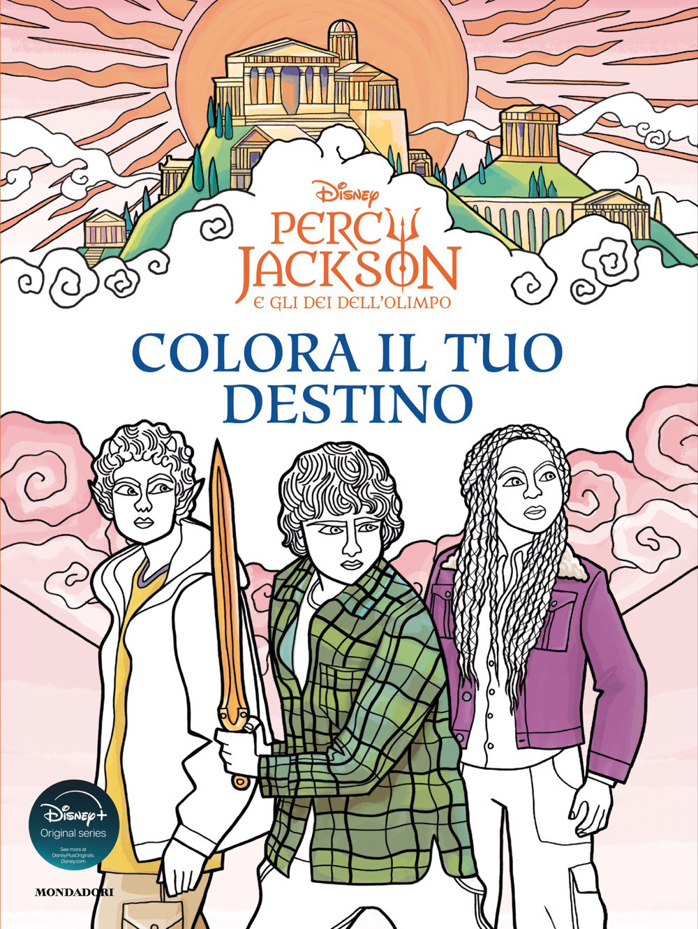 Percy Jackson e gli dei dell'Olimpo. Colora il tuo destino