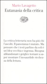 Eutanasia della critica