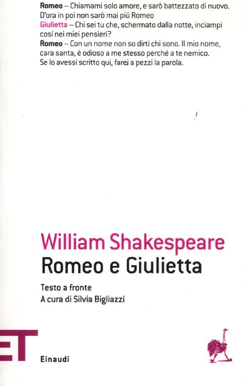 Romeo e Giulietta. Testo inglese a fronte