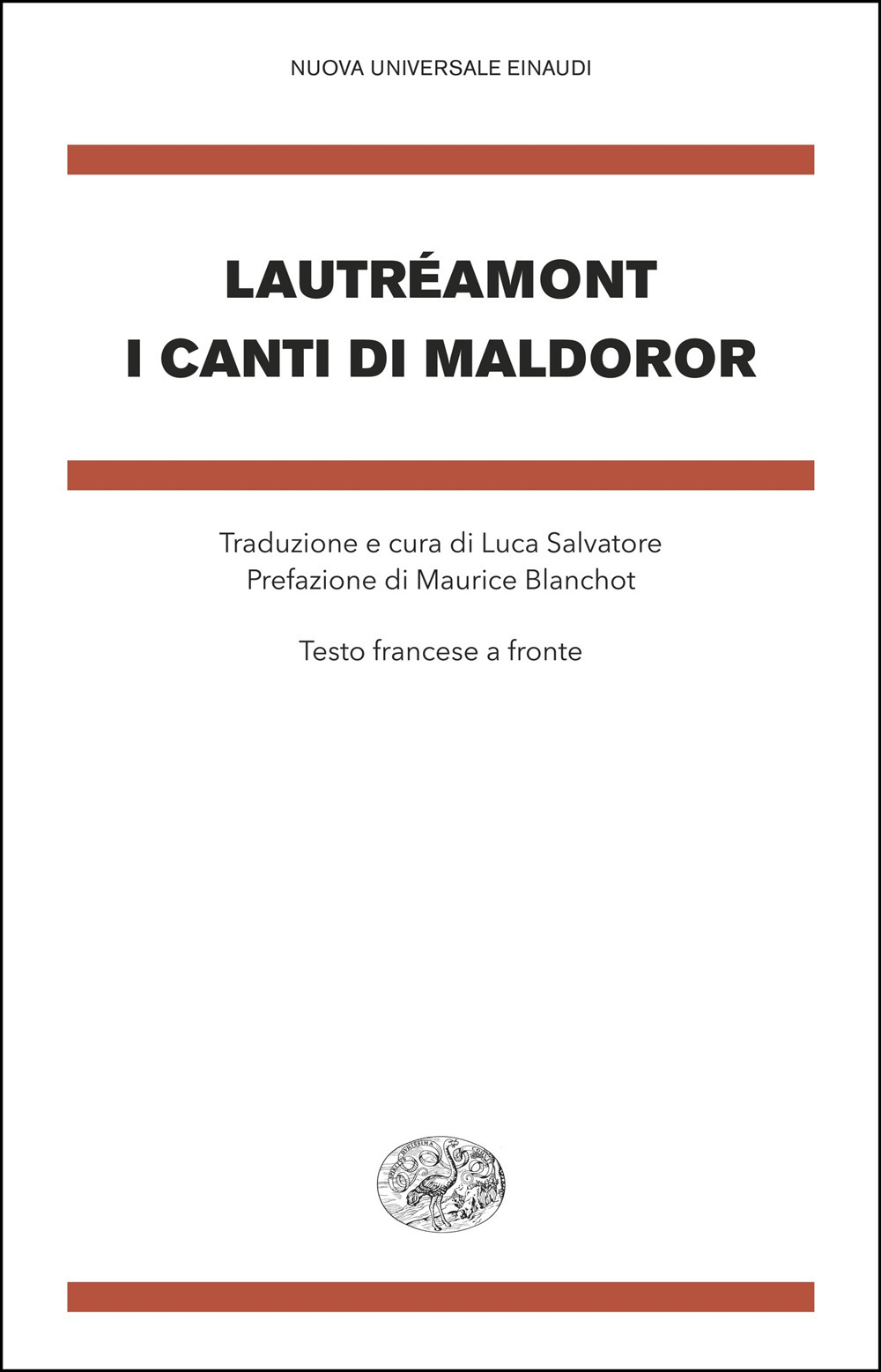 I canti di Maldoror. Testo francese a fronte
