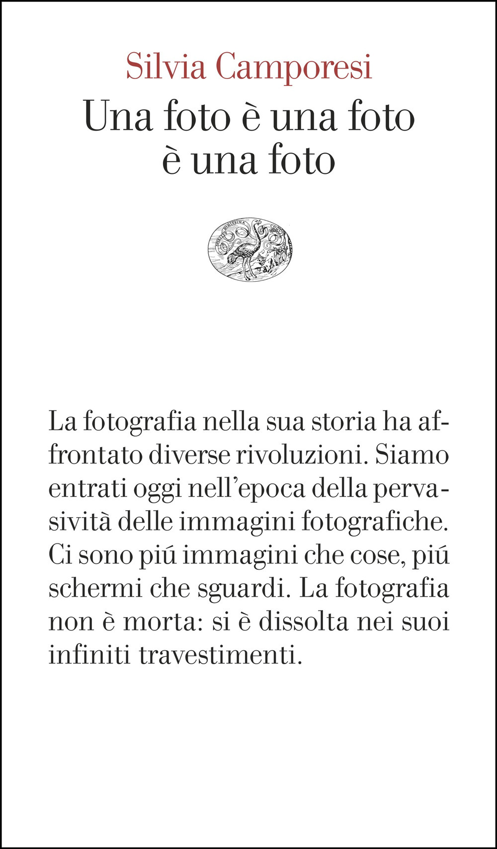 Una foto è una foto è una foto