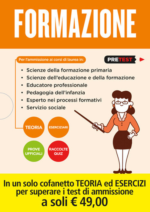 Formazione. Teoria-Eserciziari-Prove ufficiali-Raccolte quiz