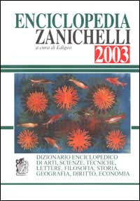 Enciclopedia Zanichelli 2003, Dizionario enciclopedico di arti, scienze, tecniche, lettere, filosofia, storia, geografia, diritto, economia