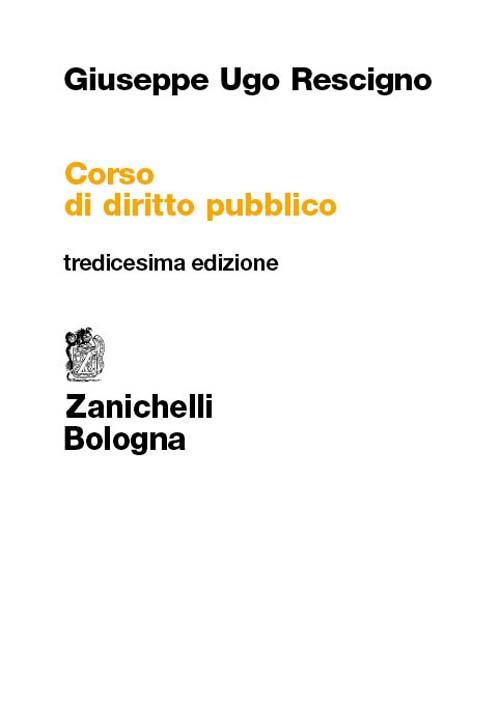 Corso di diritto pubblico