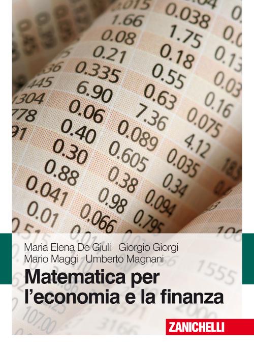 Matematica per l'economia e la finanza