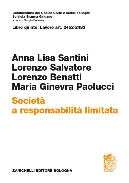 Libro quinto: Art. 2462-2483. Società a responsabilità limitata
