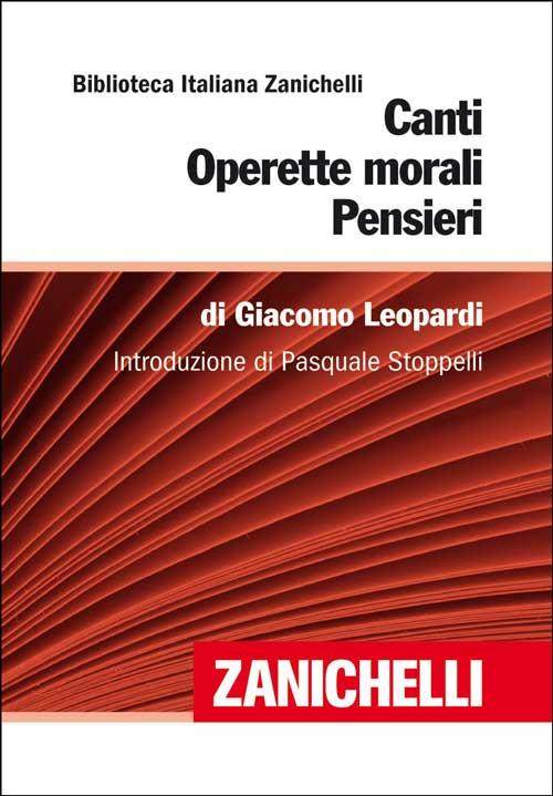 Canti-operette morali-pensieri