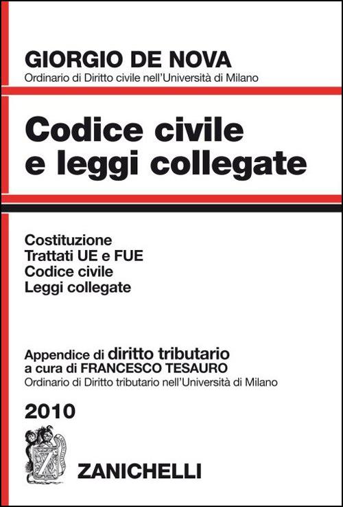 Codice civile e leggi collegate 2010