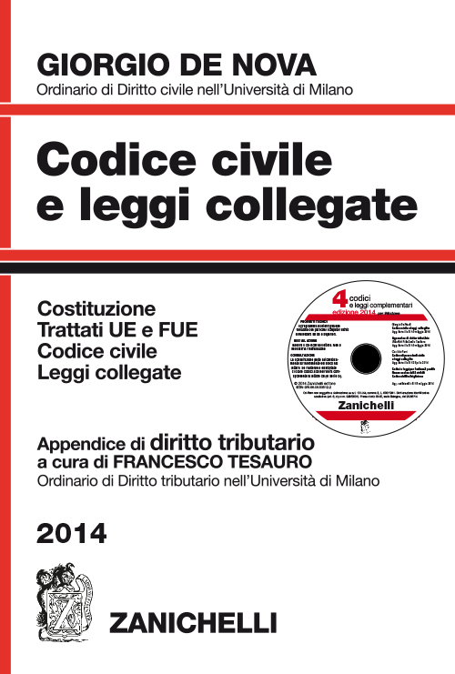 Codice civile e leggi collegate 2014. Con appendice di diritto tributario