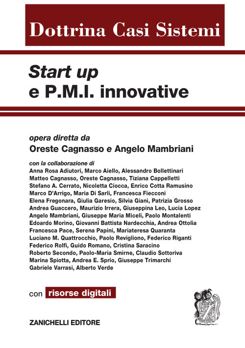 Start up e P.M.I. innovative