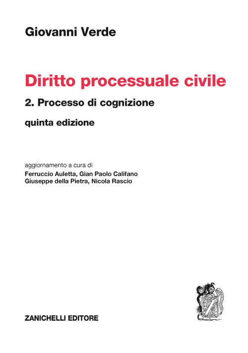 Diritto processuale civile. Vol. 2: Processo di cognizione