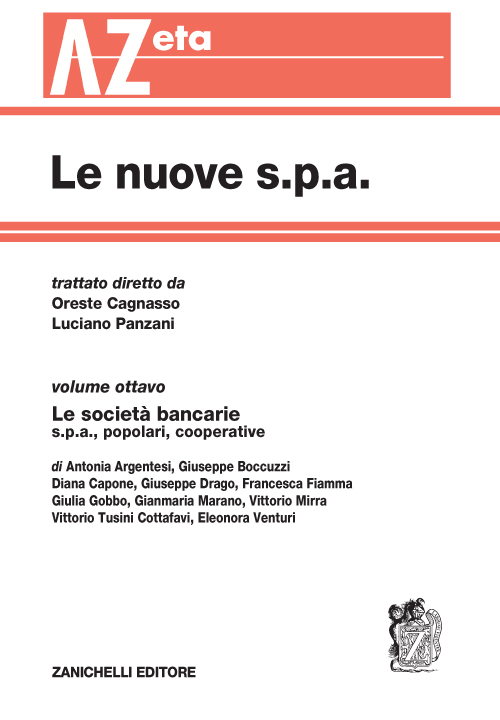 Le nuove s.p.a. Vol. 8: Le società bancarie
