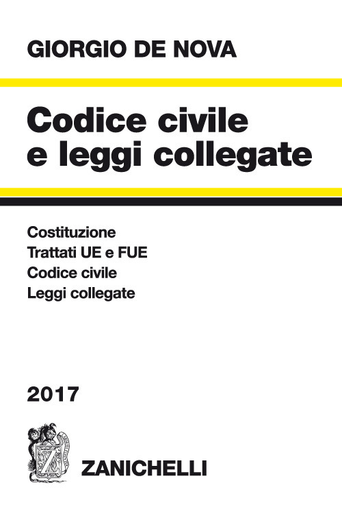 Codice civile e leggi collegate 2017
