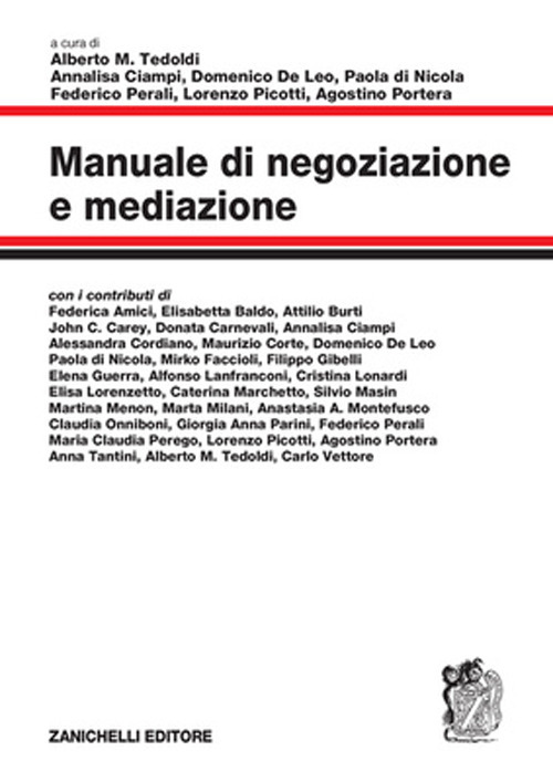 Manuale di negoziazione e mediazione