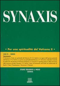 Quaderni di Synaxis. Vol. 20/3