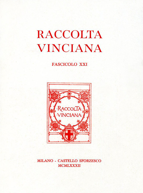 Raccolta Vinciana. Vol. 21