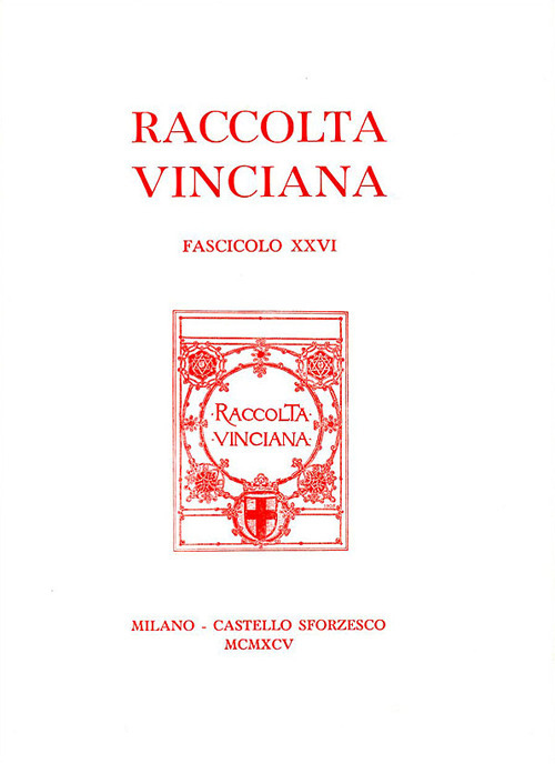 Raccolta Vinciana. Vol. 26