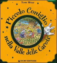Piccolo coniglio nella valle delle carote
