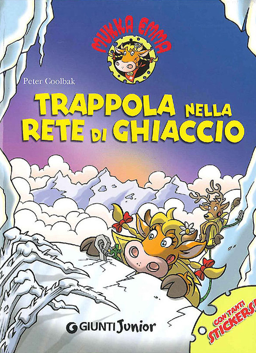 Trappola nella rete di ghiaccio. Mukka Emma. Con stickers