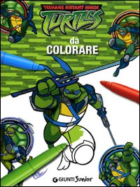 Ninja da colorare. Teenage mutant ninja turtles