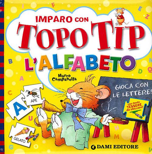 Imparo con Topo Tip l'alfabeto