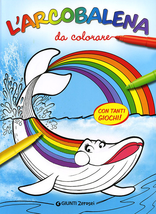 L'arcobalena da colorare