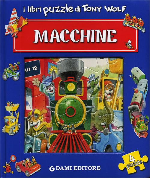 Macchine. Libro puzzle