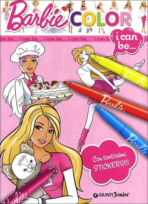 Barbie color. I can be. Con adesivi