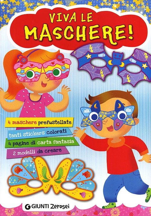 Viva le maschere! Con adesivi