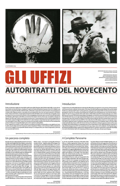 Gli Uffizi. Autoritratti del Novecento. Ediz. italiana e inglese