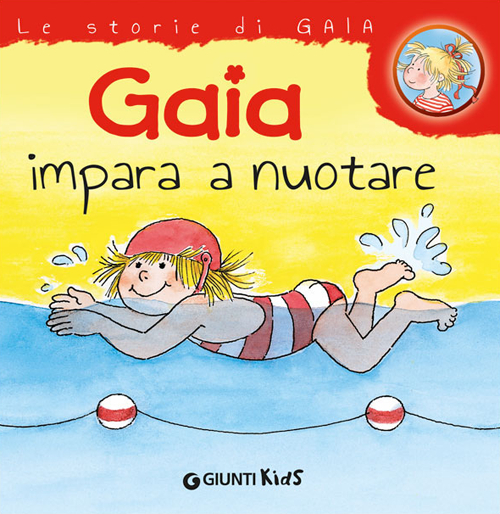 Gaia impara a nuotare