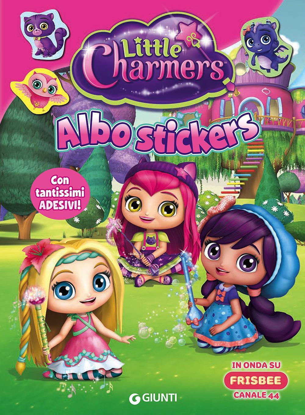 Albo stickers. Little Charmers. Con adesivi