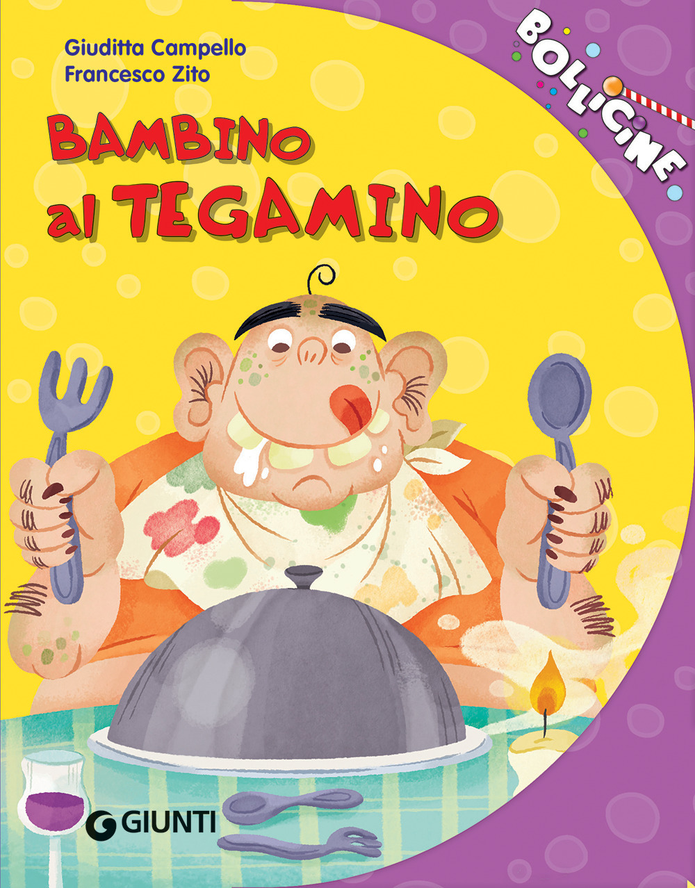 Un bambino al tegamino
