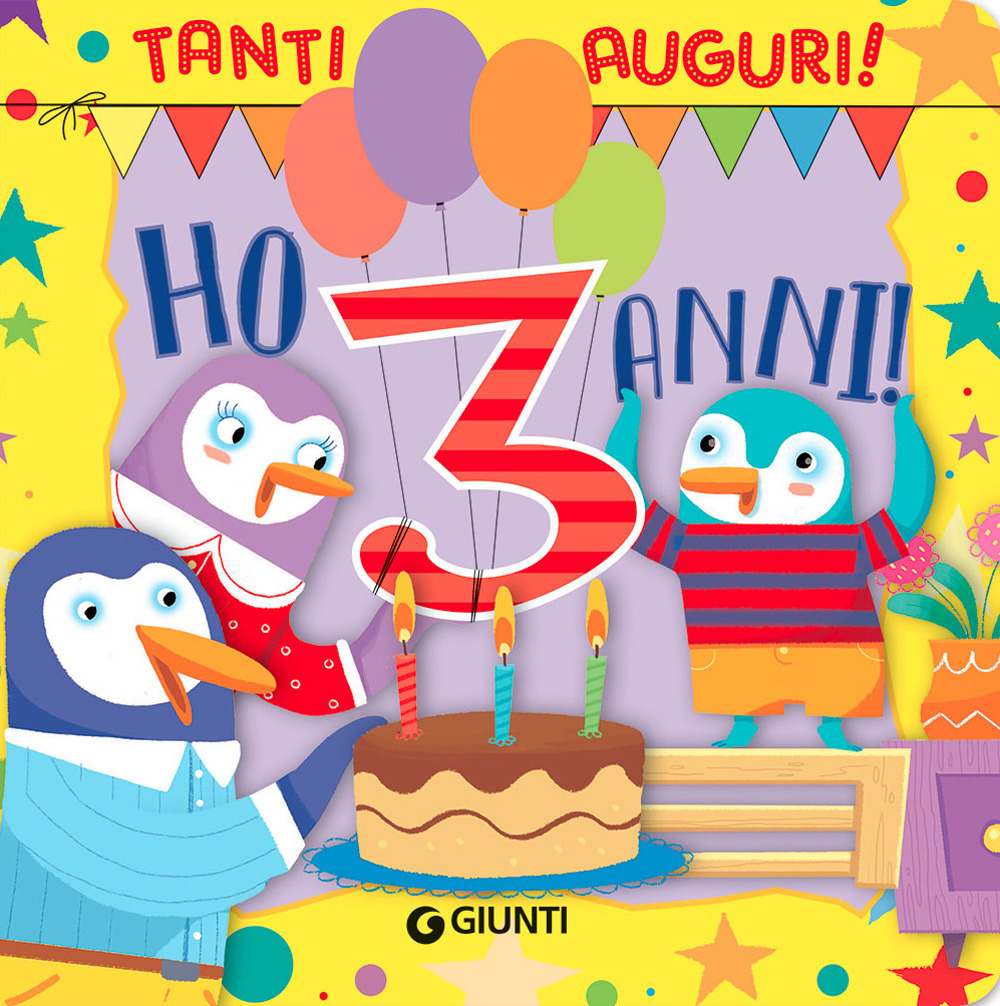 Ho 3 anni! Tanti auguri!