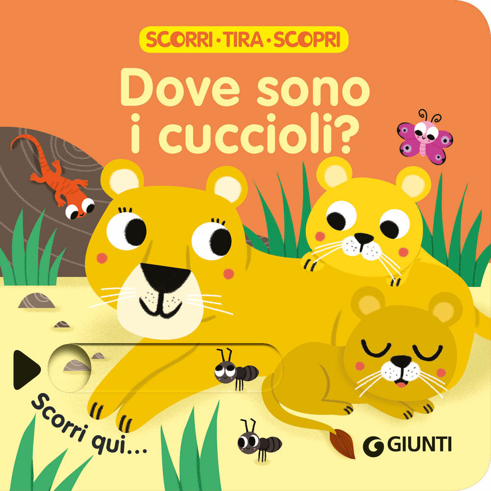 Dove sono i cuccioli? Scorri, tira e scopri