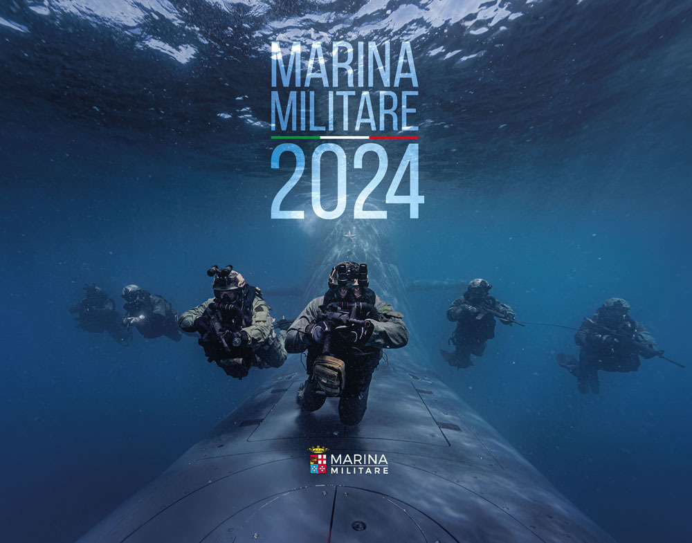 Marina Militare. Calendario da muro 2024