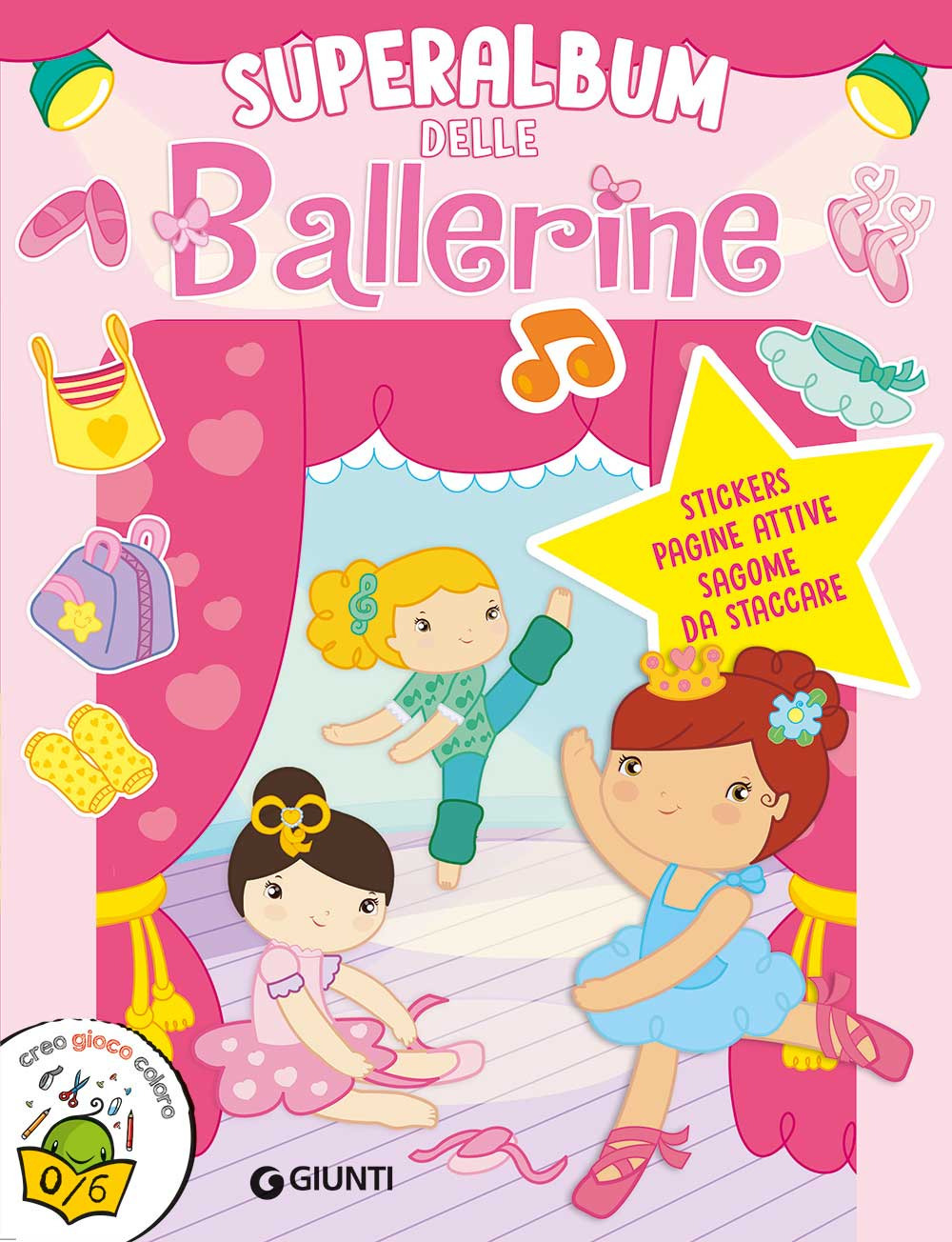 Superalbum delle ballerine. Con adesivi