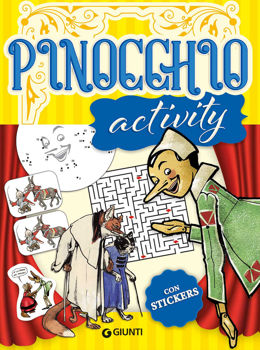 Pinocchio. Activity. Con adesivi